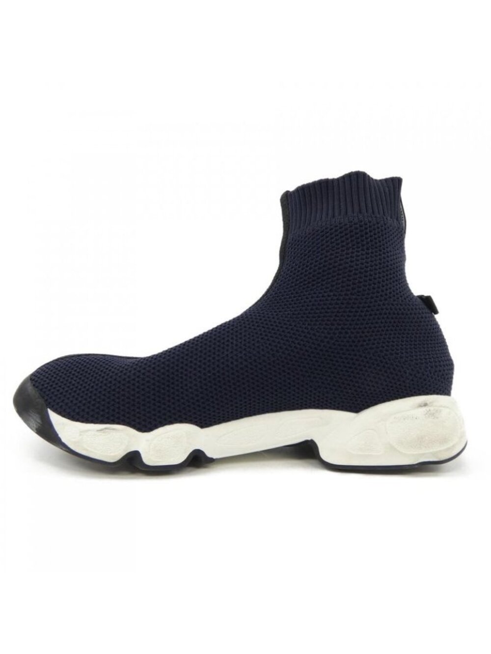 Christian Dior Fusion Size 37 Navy Sneakers - Picture 2 of 6